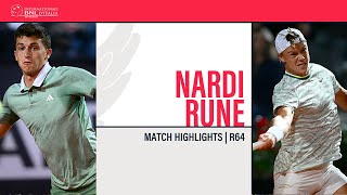 Holger Rune - Luca Nardi | ROME R64 - Match Highlights #IBI24