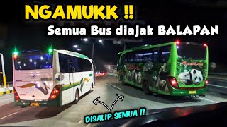 'LUAR BIASA !! BANTERNYA DILUAR LOGIKA.. ' | Trip Aksi Bus Jawatimuran saat NGAMUK 🔥