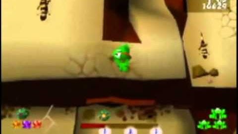 Frogger (PSX) Walkthrough Cactus Zone: 8-1 Cactus Point