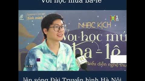 SÁCH KỂ CHUYỆN ÂM NHẠC “VOI HỌC MÚA BA-LÊ” ĐÃ LÊN SÓNG ĐÀI TRUYỀN HÌNH HÀ NỘI 🎵