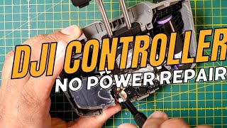 DJI Mini Controller Not Powering On: Tracing the Power Rail Failure and Fixing It!
