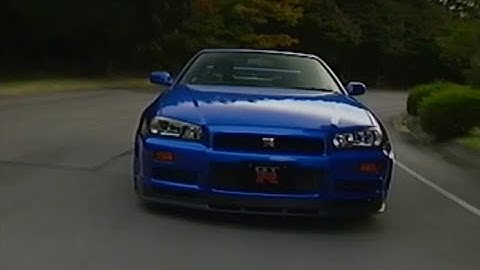 Official Nissan Skyline GT-R R34 introduction video 1999 (English Translation)
