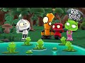 Rob&#39;s Froggy Day Care 🐸 | Rob the Robot 🤖 | Preschool Learning | Moonbug Tiny TV