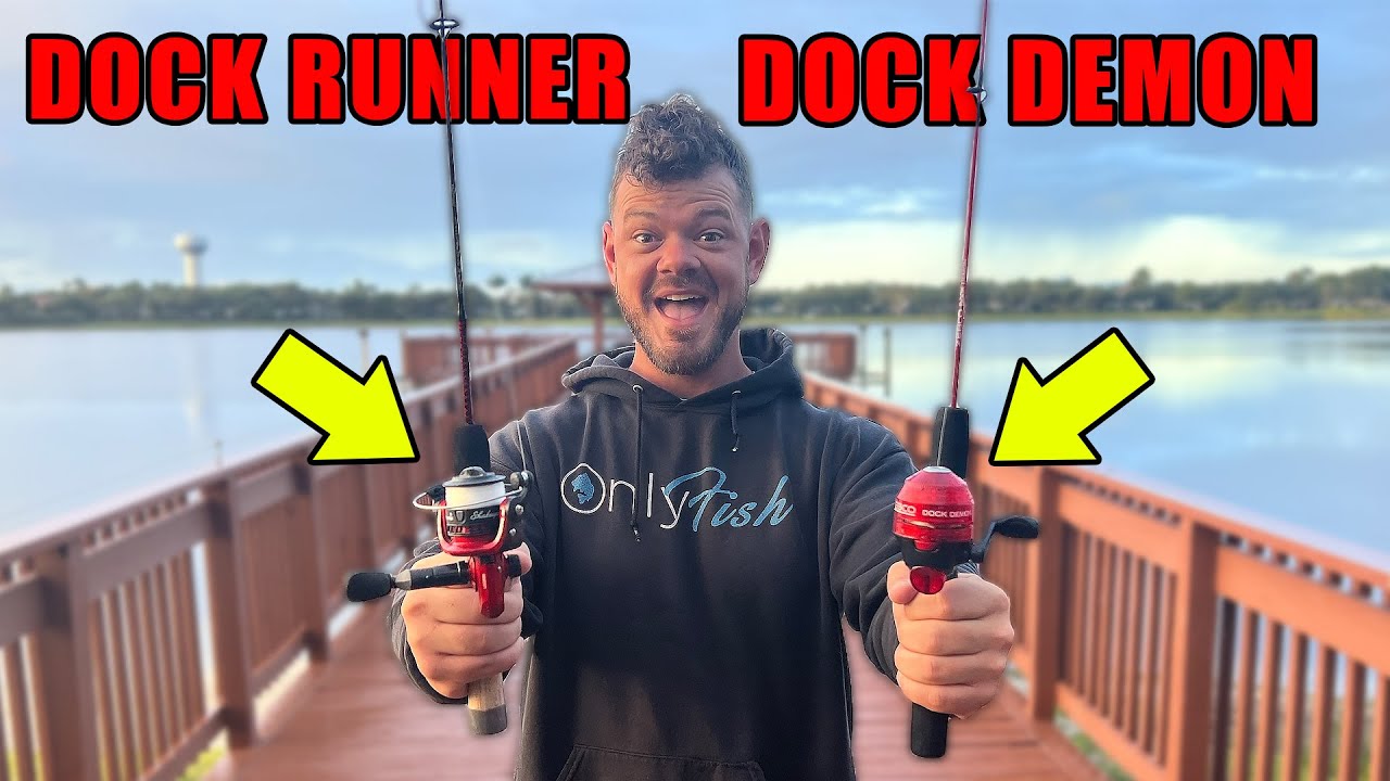 Dock Demon vs Dock Runner Fishing Challenge! 