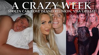OUR CAR GOT STOLEN I LOVE ISLAND REUNION | JESSIE GOES ON A STAYCATION I UPDATE ON VISA