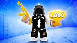 I Reached 1,000 WINS in Roblox Rivals!
