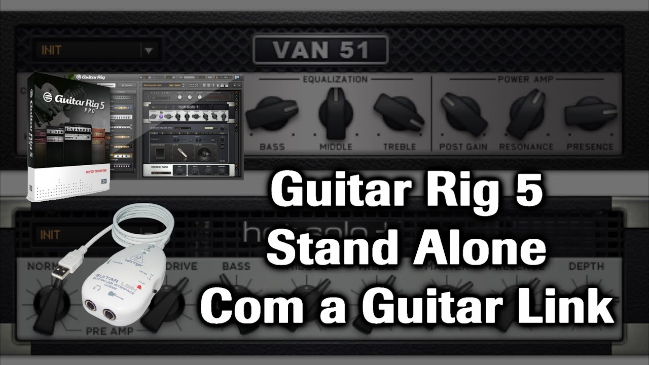 Guitar Link Ucg 6102/101 Usb - Configurando Guitar Rig 5 Em Stand Alone -  Youtube