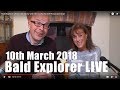 Bald Explorer   WAS LIVE Show with the lovely Harriet! Food and Chat