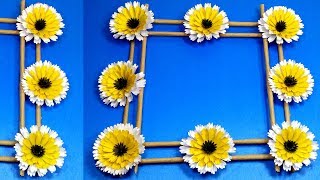 Paper Flower Wall Hanging | Easy Wall Decoration Idea | Paper Craft | Jarine's Crafty Creation