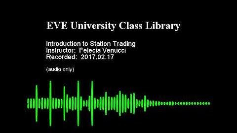 Introduction to Station Trading