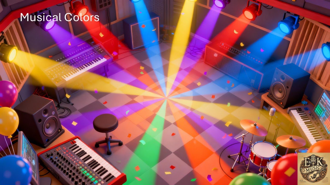 👉 Musical Colors | Sounds All Around | E&K Music Studio