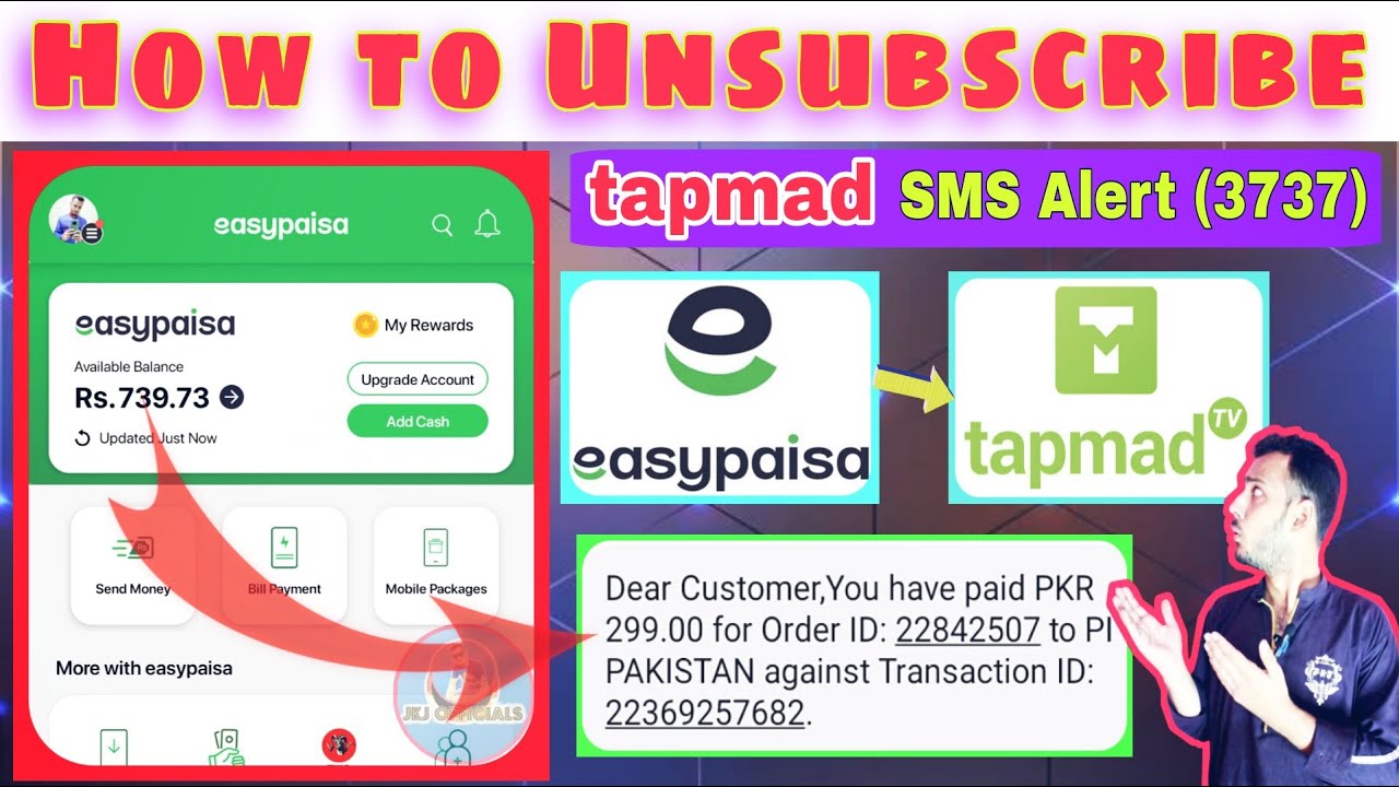 Jazz Advance Unsubscribe Code Sms Pakistan