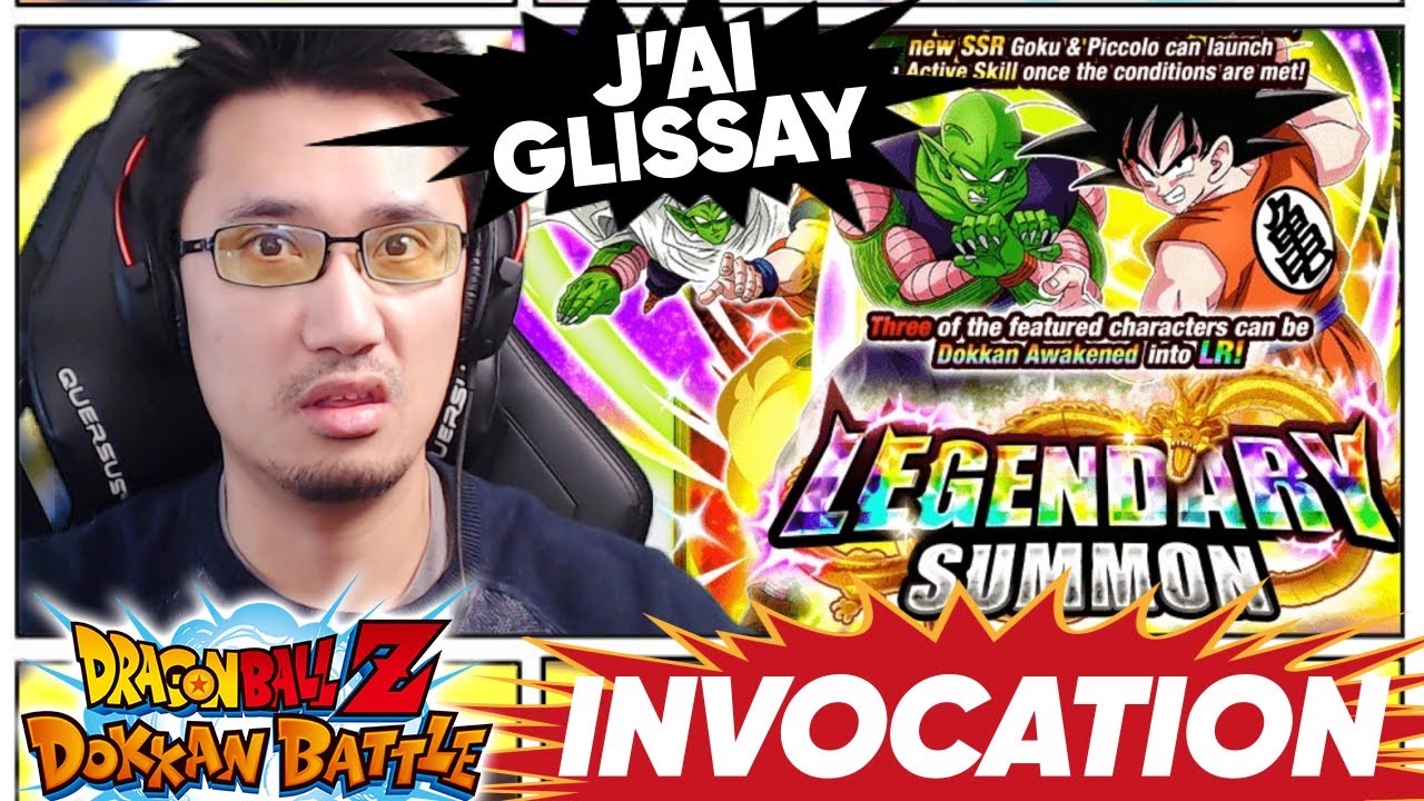 J'AI CRAQUÉ MDR ! INVOCATION GOKU PICCOLO LR END ! DOKKAN BATTLE YouTube