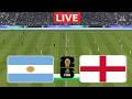 Argentina vs England LIVE | FIFA World Cup 2026 | Full Match Streaming | FC 26 Gameplay Simulation