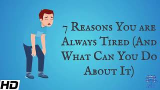 7 Reasons You Are Always Tired (And What Can You Do About It)