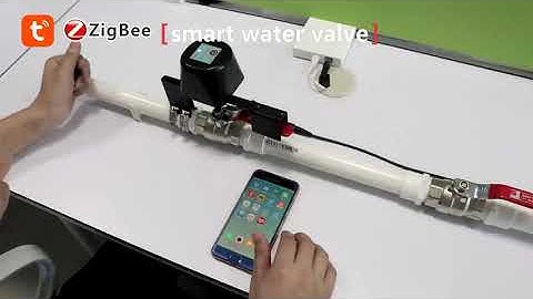 Tuya Zigbee Smart Water Shutoff Valve