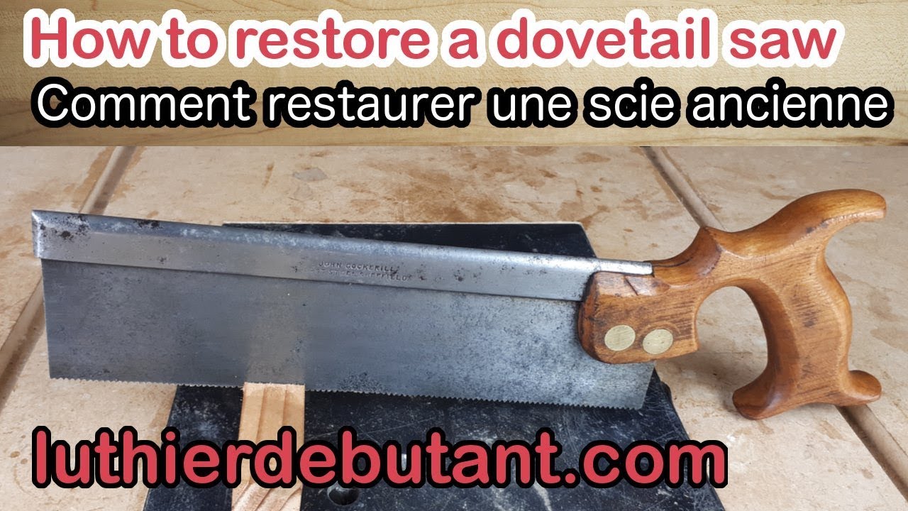 Vieille Scie égoïne En Acier – Outil à Main Ancien – Charme Et Authenticité