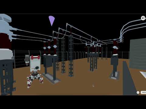 33 / 11 kV Substation walkthrough in Metaverse - VR headset and desktop