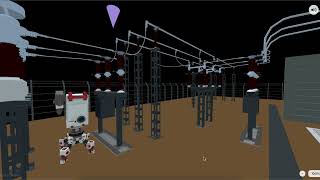 33 / 11 kV Substation walkthrough in Metaverse - VR headset and desktop