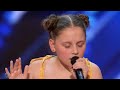 Annie jones shy 12 year old turns fearless  shocks everyone  americas got talent 2020