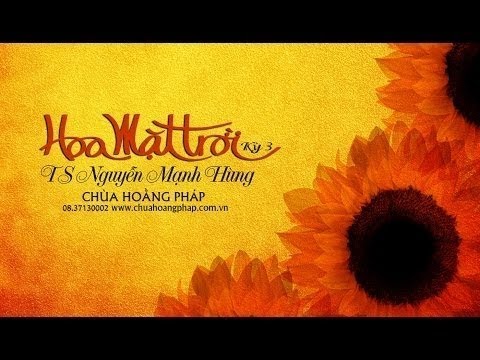 Video Hoa Mặt Trời kỳ 3 - Tiến sĩ Nguyễn Mạnh Hùng | Chùa... - youtube
