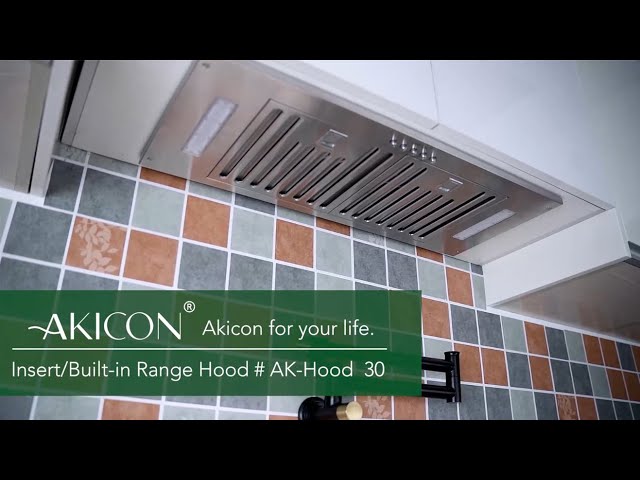  Akicon 30 Inch Range Hood Insert, Ultra Quiet