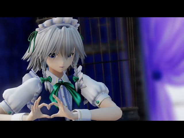 【東方MMD】モエチャッカファイア 十六夜咲夜【4K】