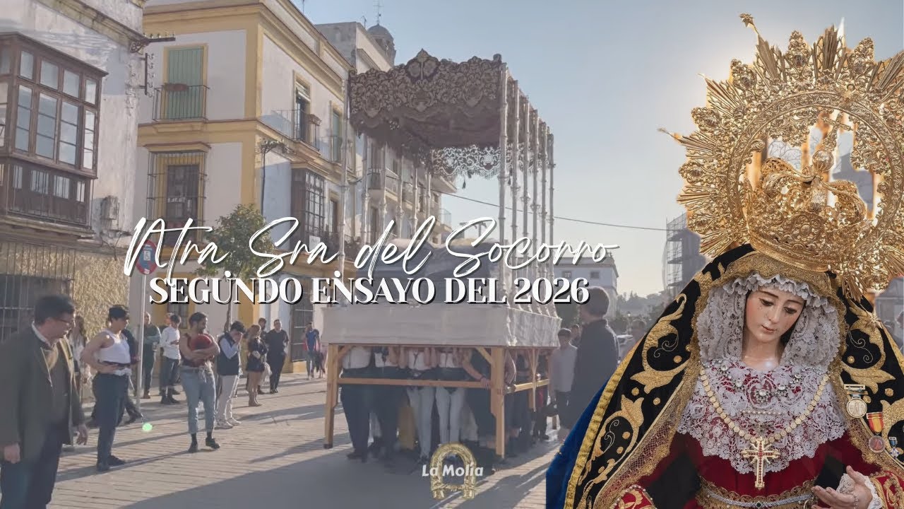 [4K] Segundo Ensayo de costaleros de Ntra. Sra. del Socorro | Jerez de la Frontera 2026