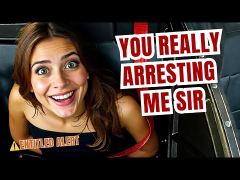 This 21-Year Old- Thinks, Traffic Laws Don’t Apply to Her! 🤯