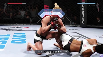 Holly Holm Submission!!