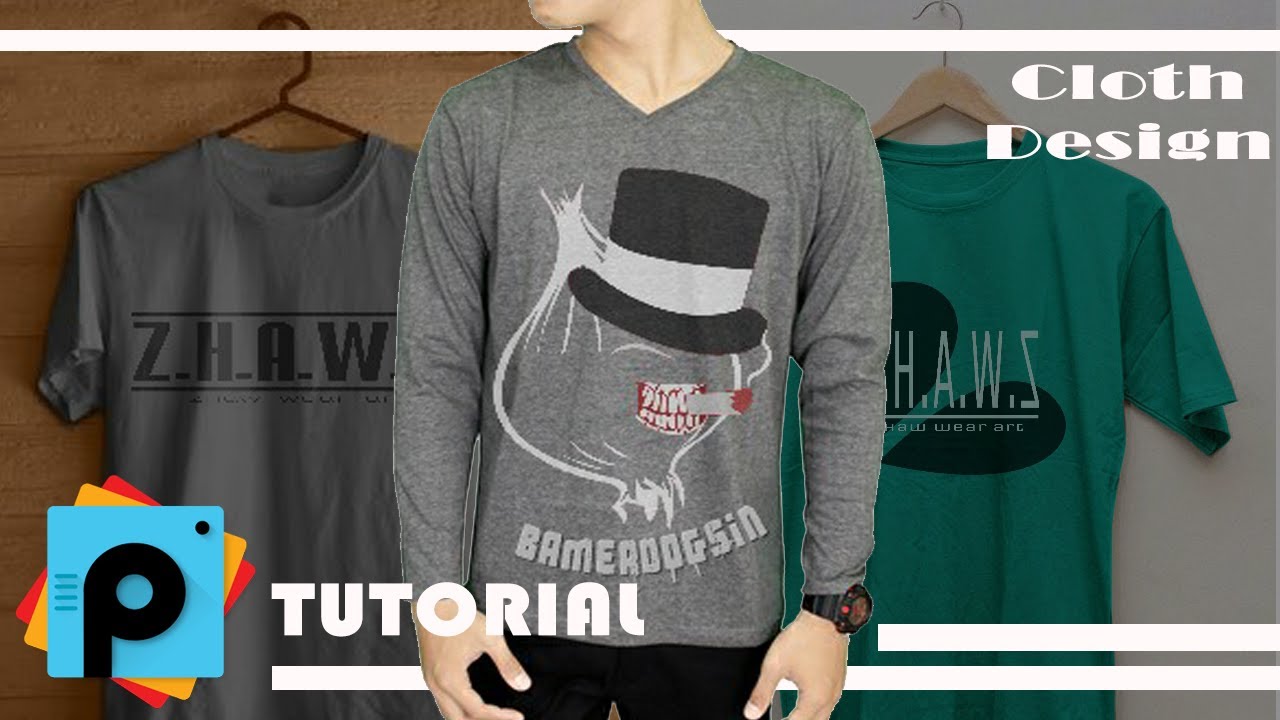 PICSART Design Baju Kaos Sederhana Di Android Belajar Desain