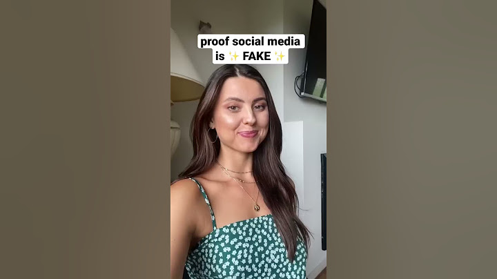 Proof social media is ✨ FAKE ✨ #socialmediaVSreality