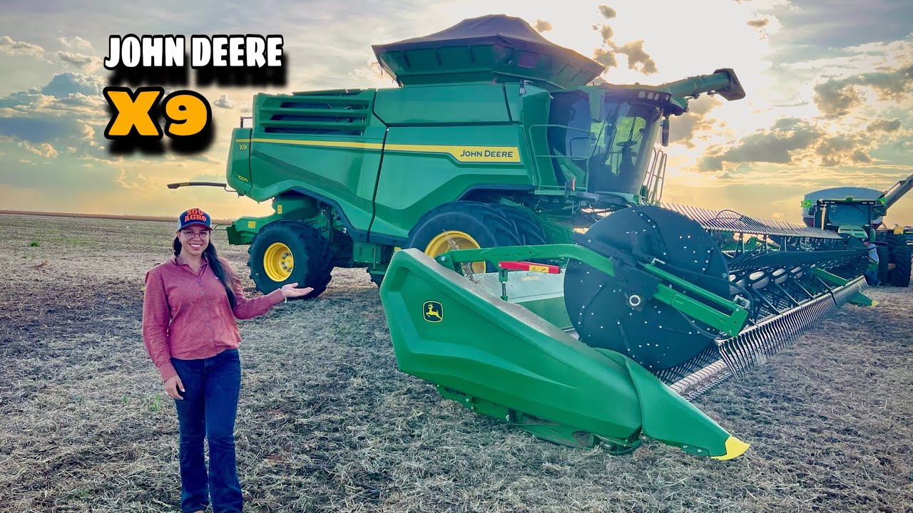 John Deere X9 em Detalhes | @Agro Baggio