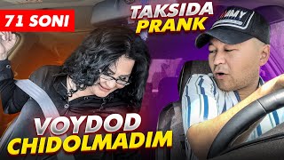 Taksida Prank #71-Soni😊 Opani Tog’lari Borakan😂