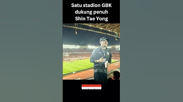 SEISI STADION GBK TERIAK SHIN TAE YONG SETELAH LAWAN ARAB SAUDI 🇮🇩🇸🇦 #timnasindonesia #shintaeyong
