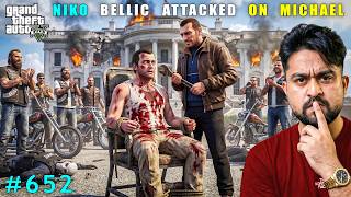 Niko Bellic's Deadly Attack On Michael | Gta 5 Gameplay #652