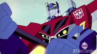 My name is Optimus Prime !! Clip / Transformers Animated Resimi