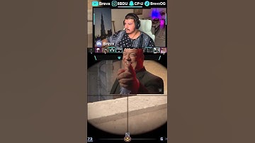 My pistol became a tactical flashbang! 🧠BRO got absolutely FAKED OUT.