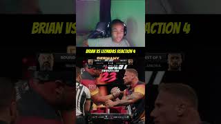 brian vs leonidas reaction 4 #armwrestling #eastvswest