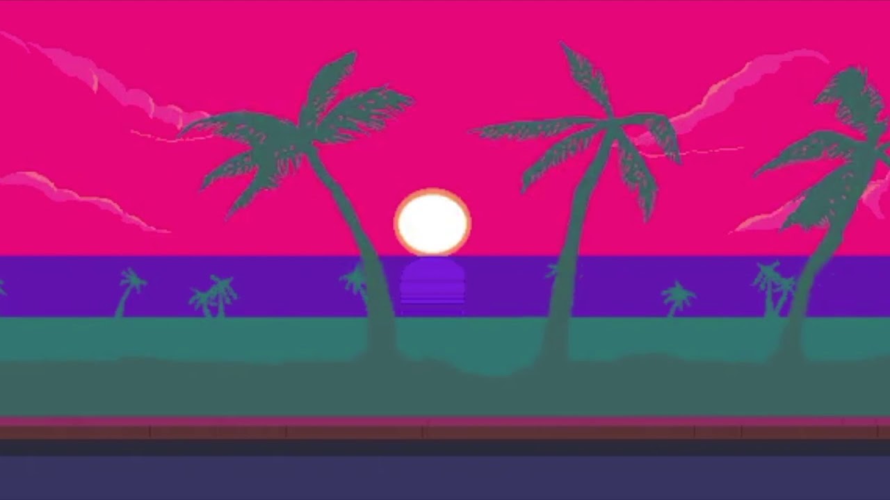 Hotline miami gif. Хотлайн Майами гиф. Hotline Miami 2 пальмы. Неон Хотлайн Майами гиф