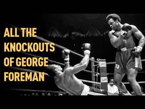 All 68 Knockouts Of George Foreman