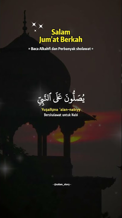 assalammualaikum, hari jumat berkah..