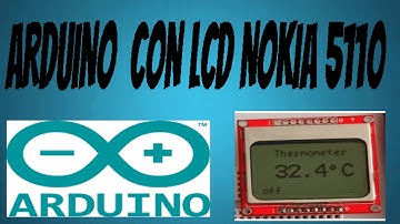 ARDUINO MEGA CON LCD NOKIA 5110