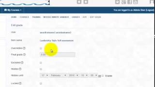 Moodle Minute - Removing Gradebook Overrides