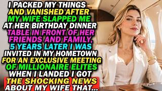 I PACKED MY THINGS AND VANISHED AFTER MY WIFE SLAPPED ME AT HER BIRTHDAY DINNER TABLE IN FRONT OF