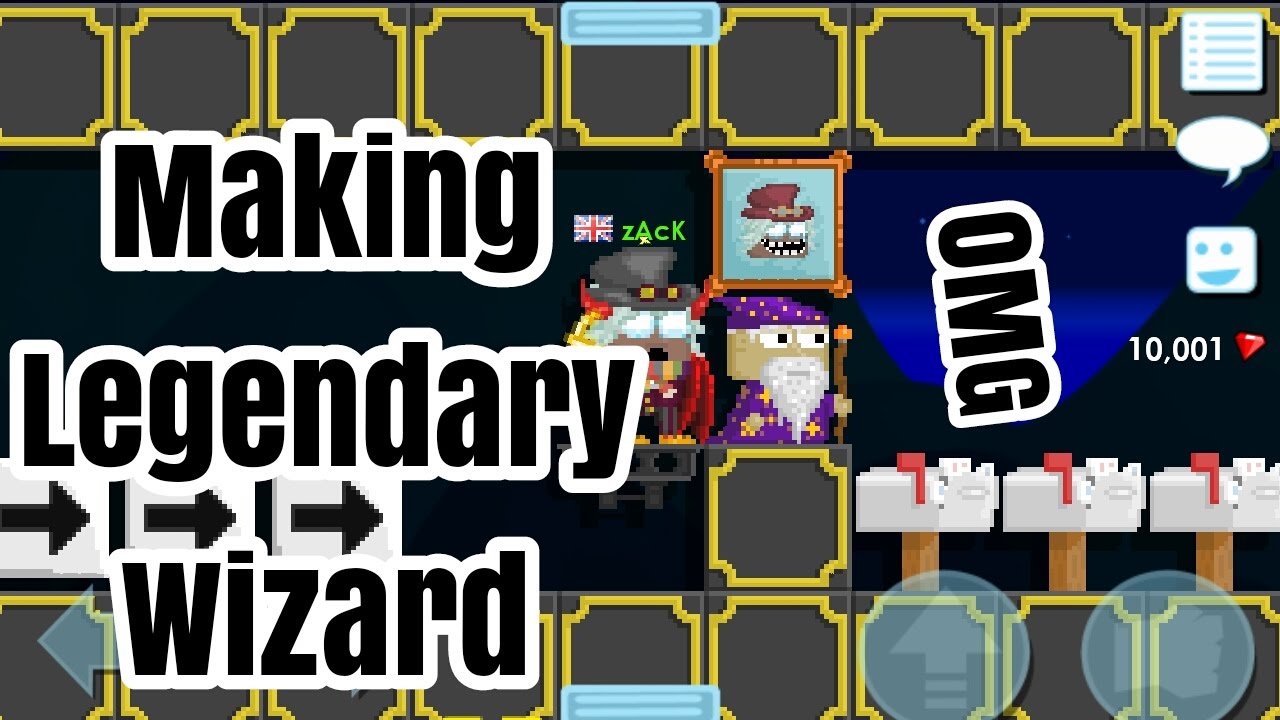 Growtopia - Making Legendary Wizard