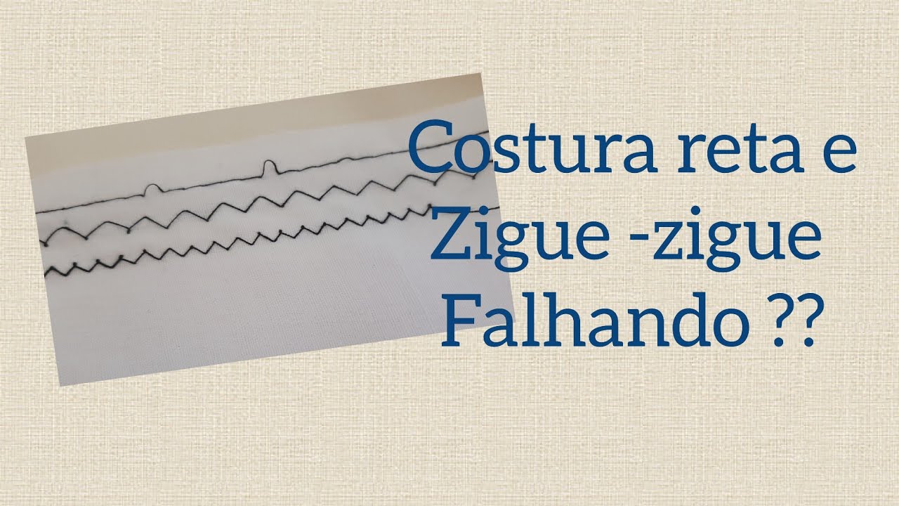 Ponto reto ou zigue- zigue  pulando ou falhando ? Veja aqui como resolver
