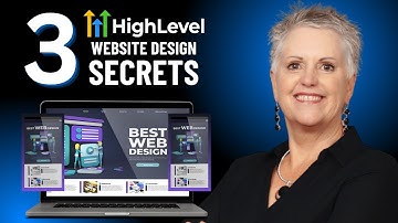Top 3 GoHighLevel Website Design SECRETS | How To Design A Custom GHL Website