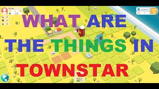 What are the things in Town Star