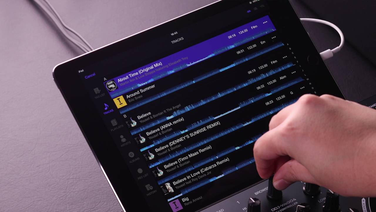 WeDJ + DDJ-WeGO4 Tutorial 14 - BROWSE